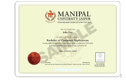 Sample Certificate