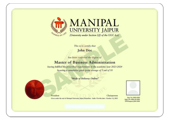 Sample Certificate