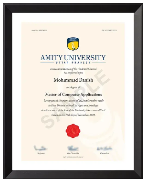 Sample Certificate