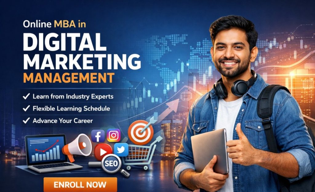 ONLINE MBA In Digital Marketing Management