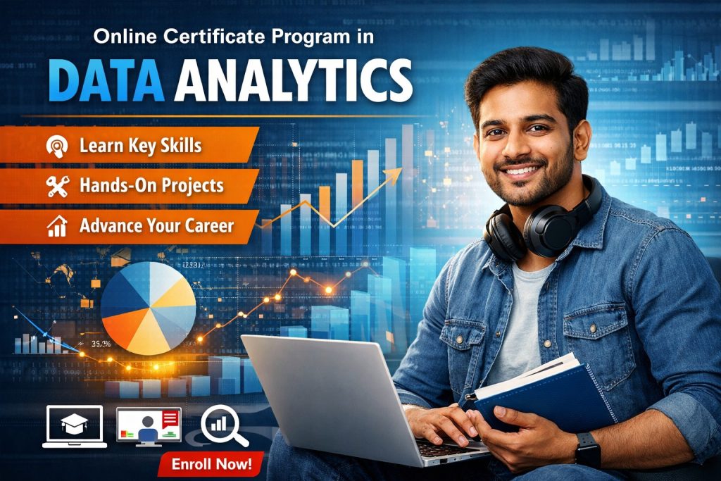 ONLINE CERTIFICATE PROGRAM IN DATA ANALYTICS